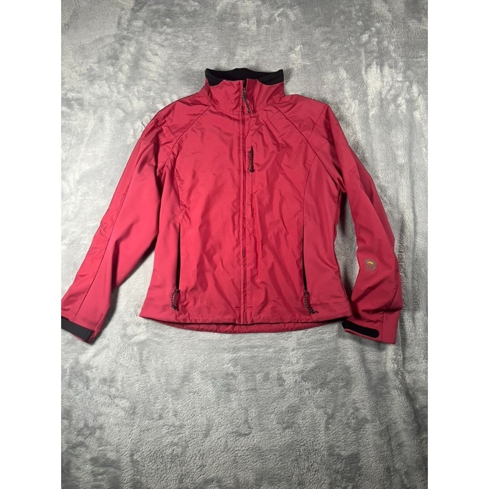 Mountain Hardwear Jacket Womens 8 Conduit Softshell Fleece Lined Outdoor Hiking